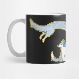 Border collie pack Mug